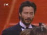 Golden Globes 2001 Keanu on Red Carpet